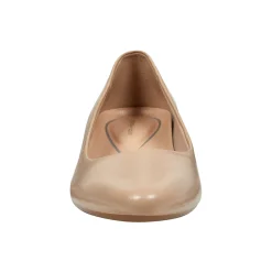 Caldise Leather Low Heel Dress Shoes