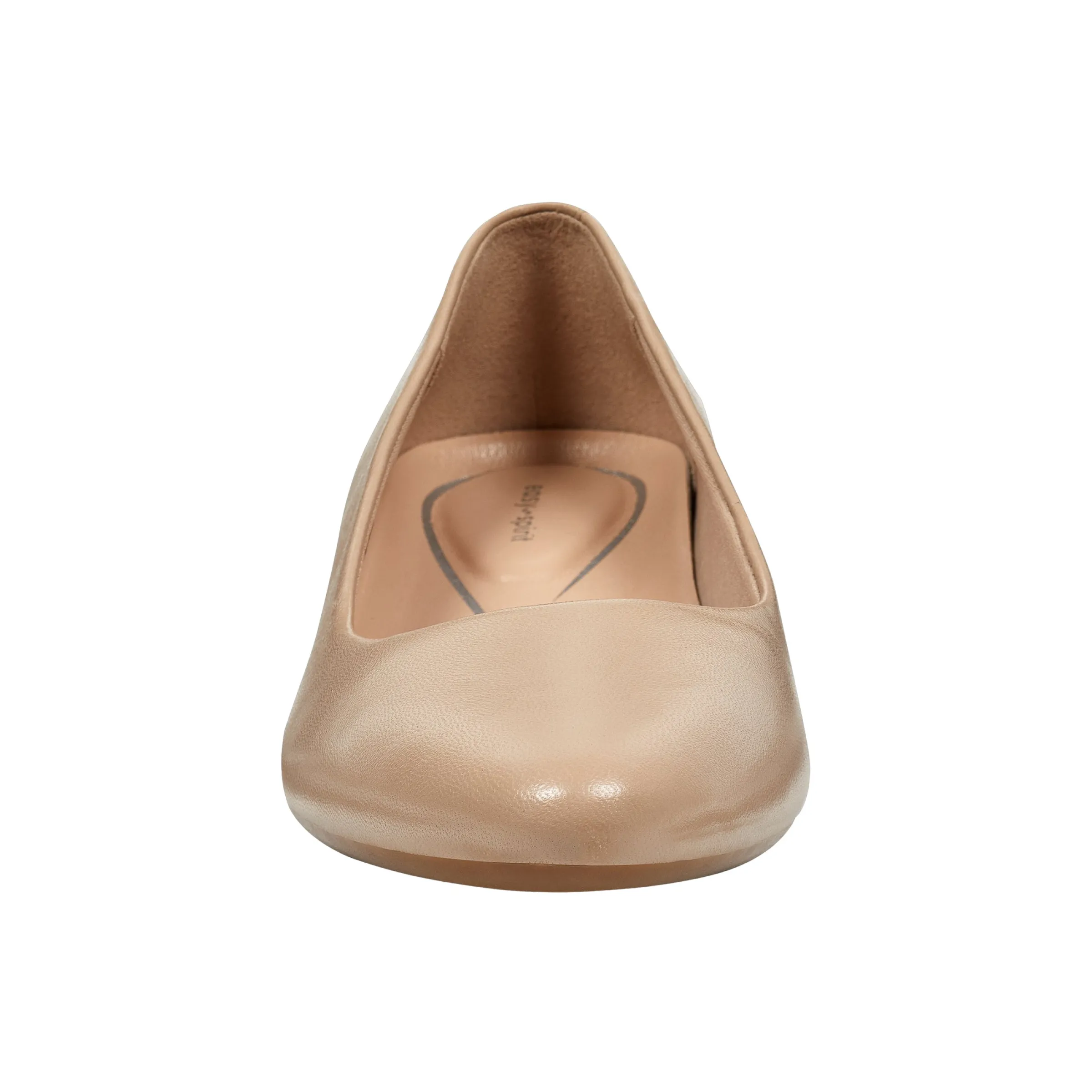 Caldise Leather Low Heel Dress Shoes