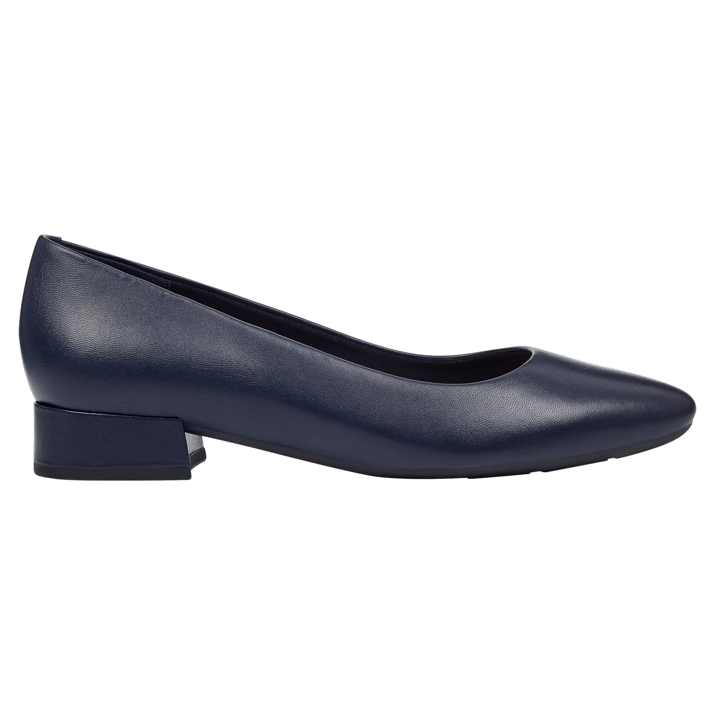 Caldise Leather Low Heel Dress Shoes