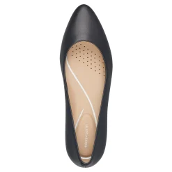 Caldise Leather Low Heel Dress Shoes