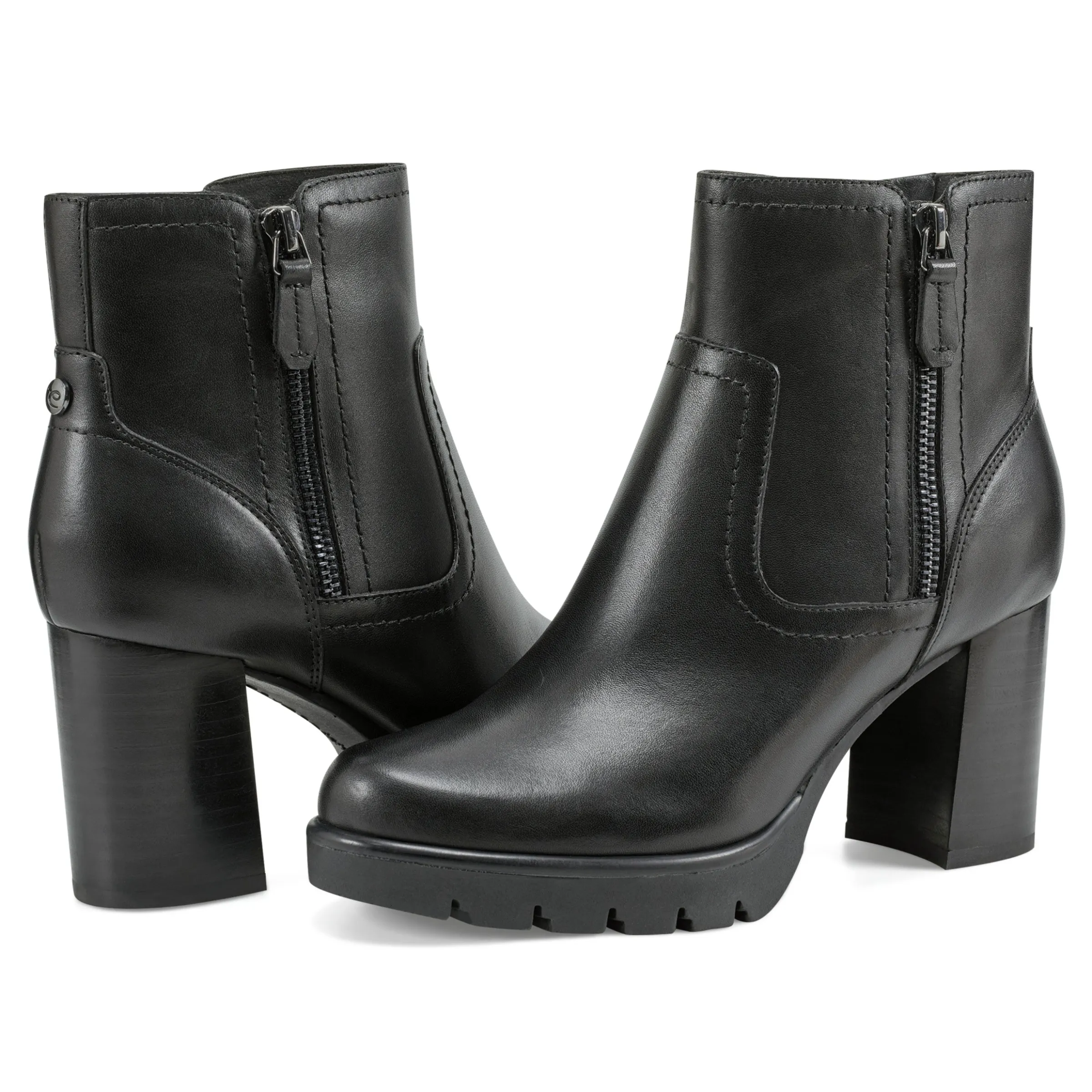 Camber Lug Sole Dress Booties