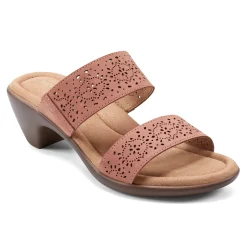 Crista Casual Slide Heeled Sandals