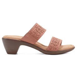Crista Casual Slide Heeled Sandals