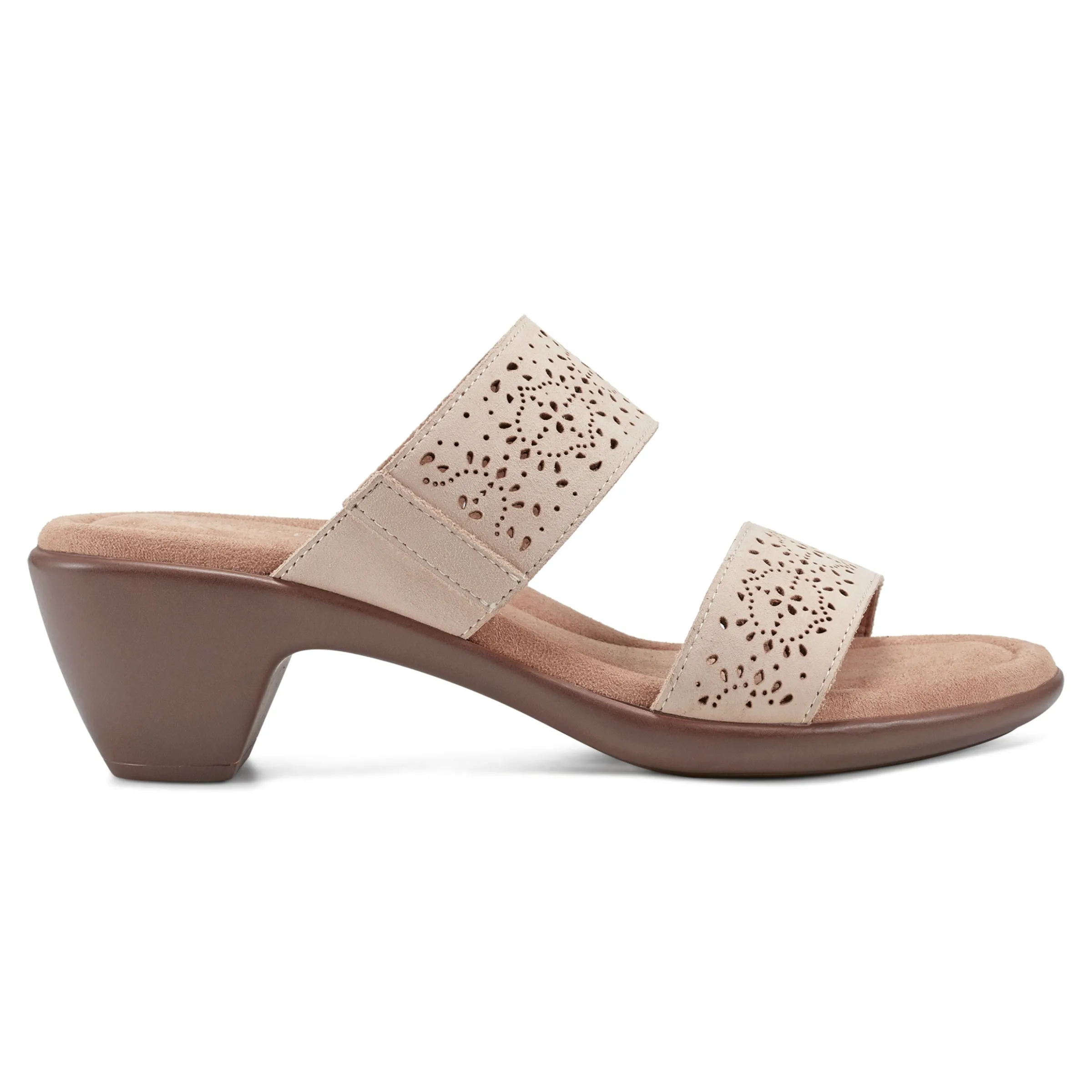 Crista Casual Slide Heeled Sandals
