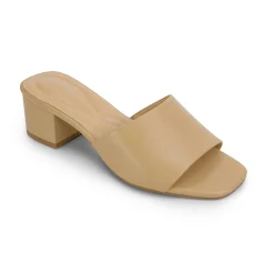 Fiora Block Heel Slide Sandals