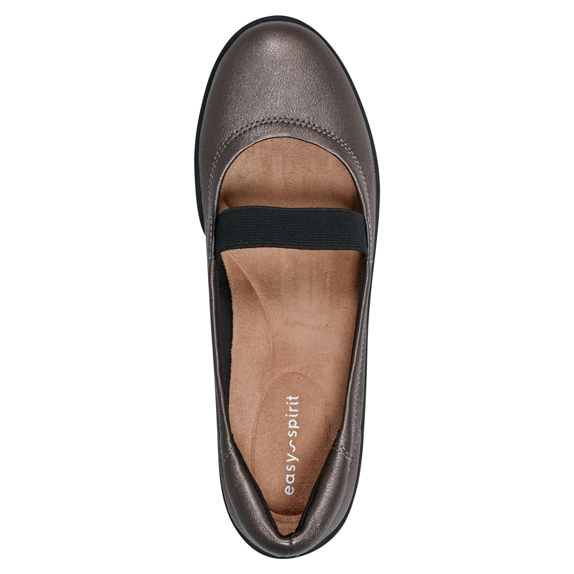 Golden Mary Jane Casual Ballet Flats