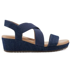 Lucille Platform Wedge Sandals