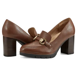 Mirror Lug Sole Dress Pumps