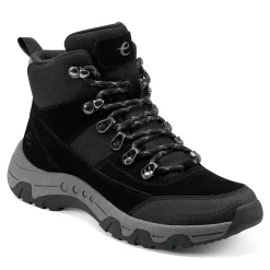 Nylaa Lace Up Hiker Booties