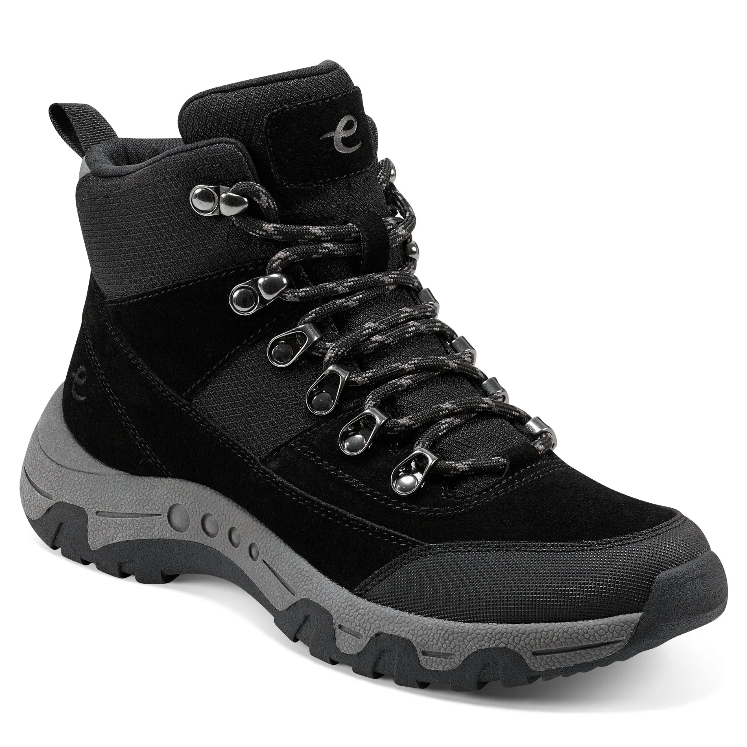 Nylaa Lace Up Hiker Booties
