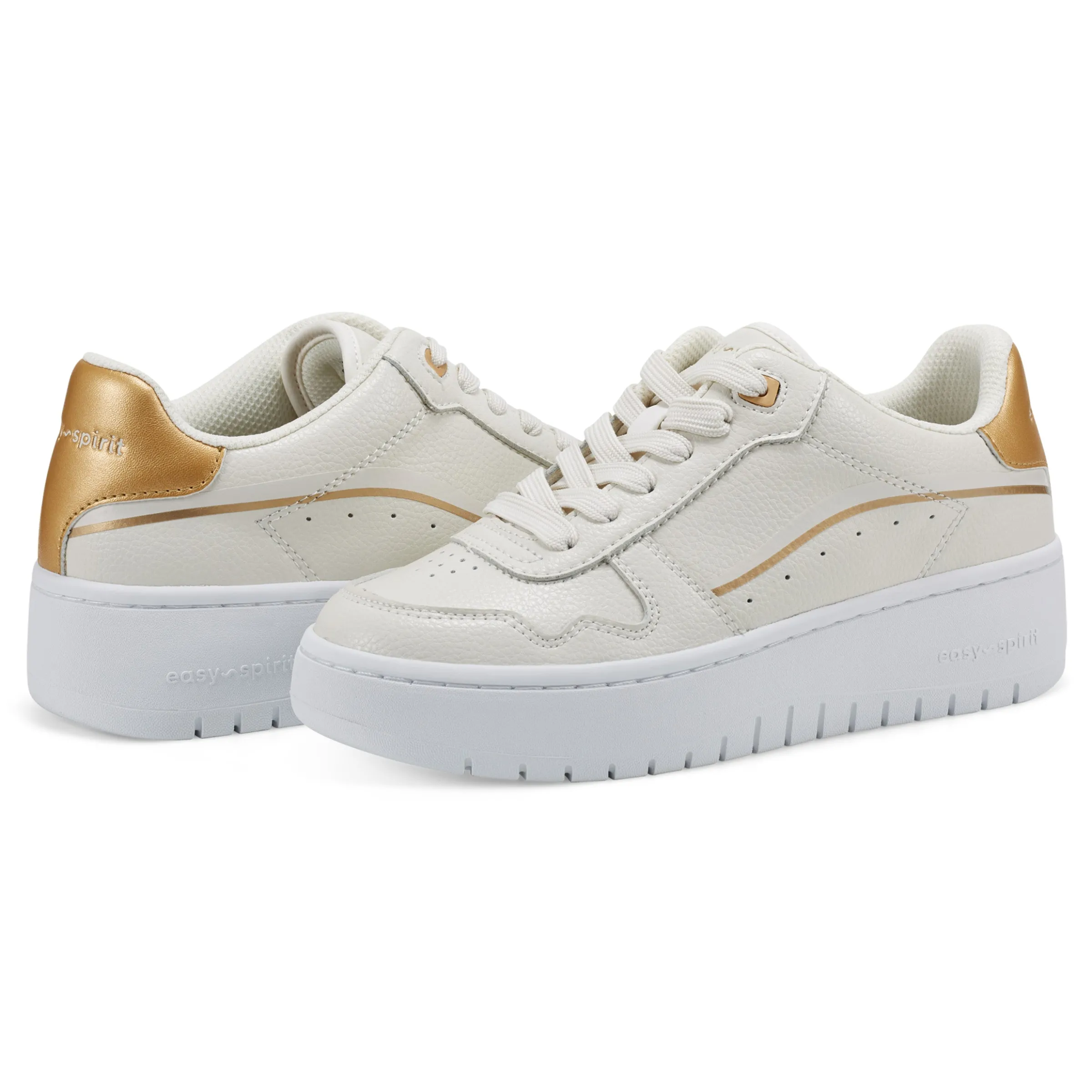 Onyx Lace Up Platform Walking Shoes