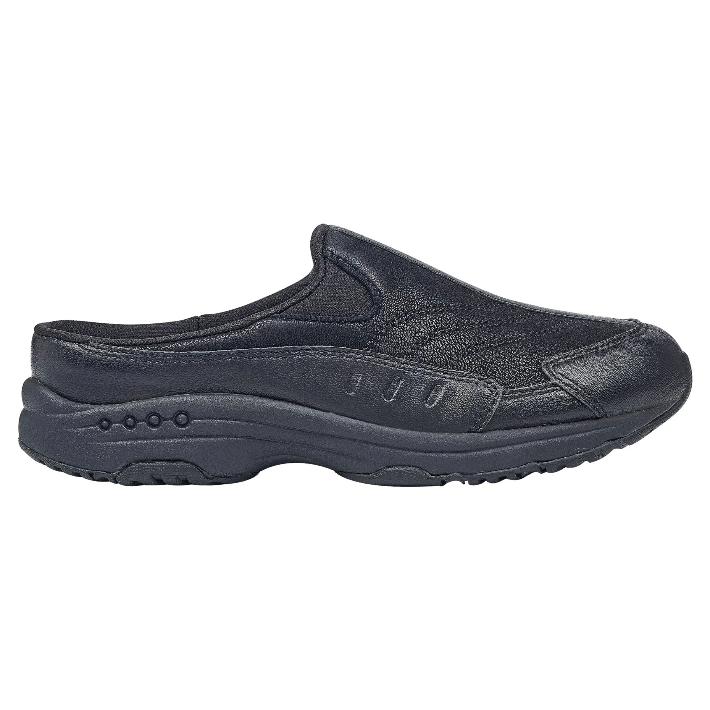 Traveltime Leather Clogs