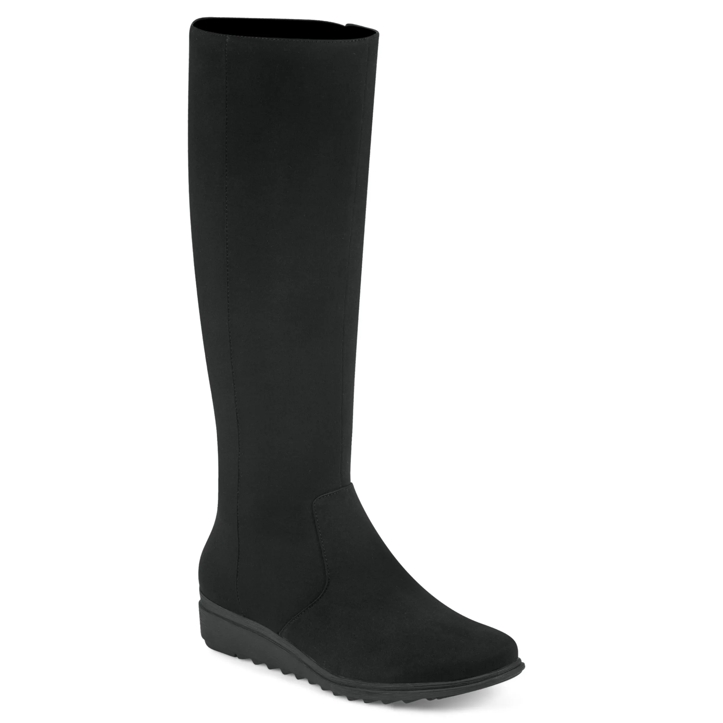 Yumi Casual Tall Wedge Boots