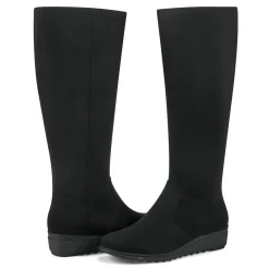 Yumi Casual Tall Wedge Boots